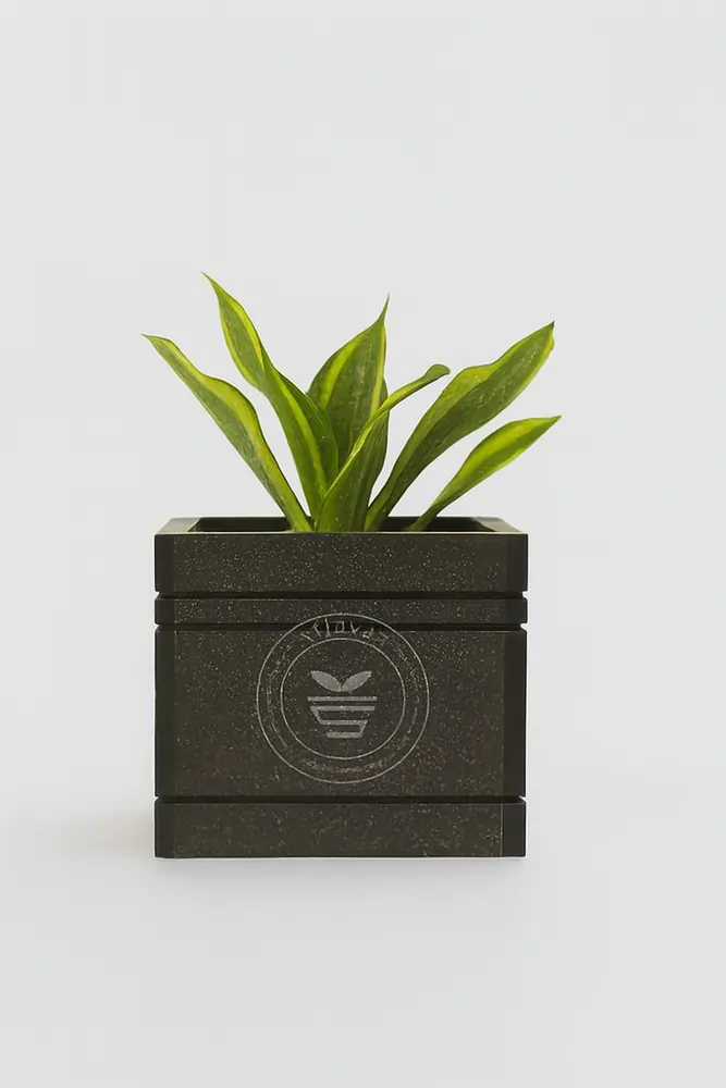 Silavat_Granito - Granite Flower Pots – Elegant, Durable, and Weather-Resistant Planters for Timeless Outdoor Style