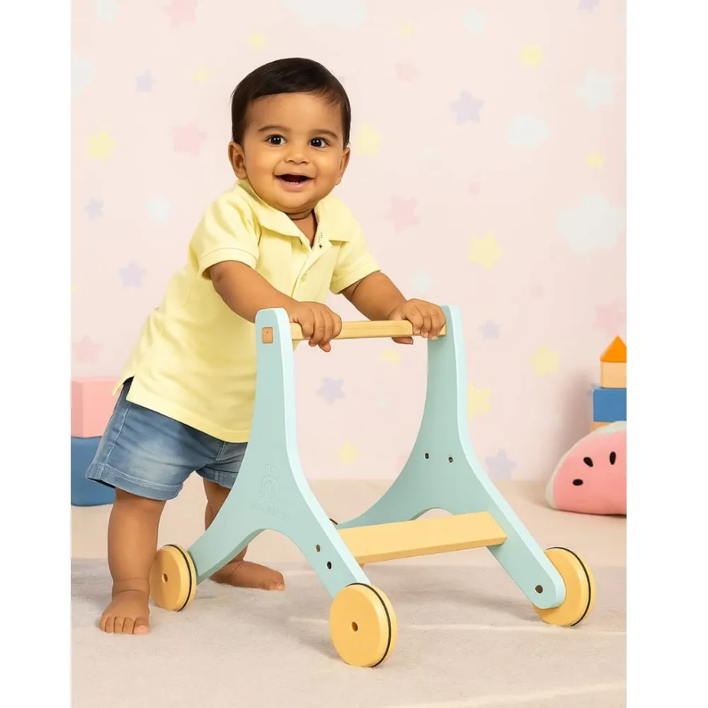 2 in 1 Baby Walker & Cycle for 6 Months to 2.5 Years | Safe, Smart & Fun Ride-On