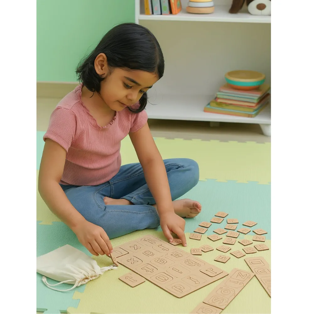 Montessori Phonics Kit for Kids – Early Reading & Alphabet Learning Toy