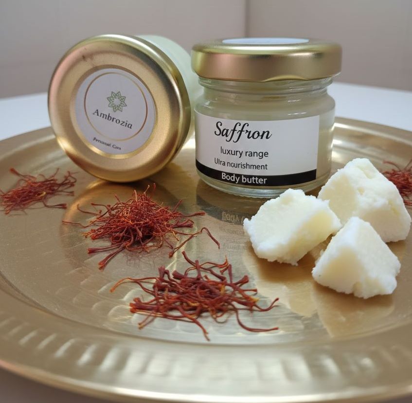 Ambrozia Personal Care Saffron Body Butter